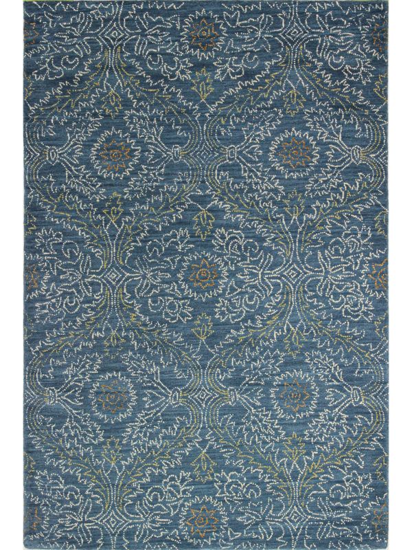 Bashian Rugs Eamon Floral Rectangular Wool Rug